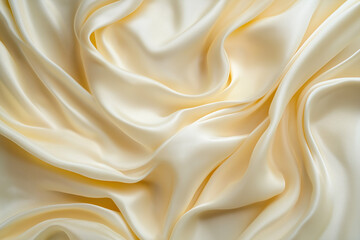 Obraz premium Smooth pastel orange colored satin cloth texture for background