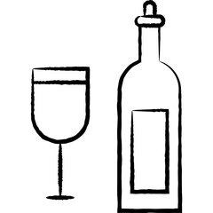 Christmas, New Year Vector Icon element, Isolated white background