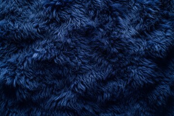 A deep luxurious midnight blue background with a soft fuzzy and textured surface resembling the plush coat of an alpaca  The image has a cozy premium and elegant feel with its rich velvety appearance