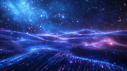 Vast Galaxy with Emitting Stars