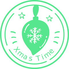  Christmas, New Year Vector Icon element, Isolated white background