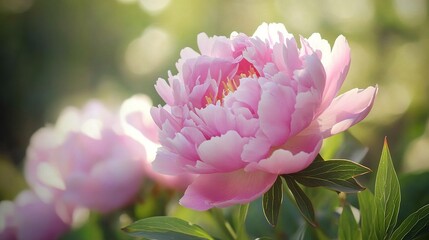 Obraz premium Soft Pink Flower in Natural Light