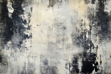 Grunge-inspired textured backdrop with monochrome features and distressed elements