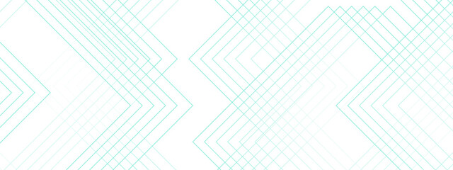 Abstract blueprint architecture concept with geometric Concept of green line. Bright space with lines effect decoration and line stripes. Template for branding business ,wallpaper , banner, template.