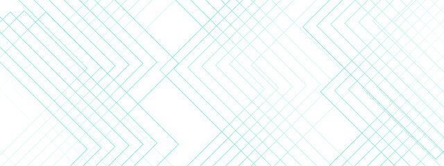 Abstract blueprint architecture concept with geometric Concept of green line. Bright space with lines effect decoration and line stripes. Template for branding business ,wallpaper , banner, template.