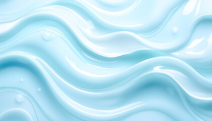 Smooth transparent liquid background