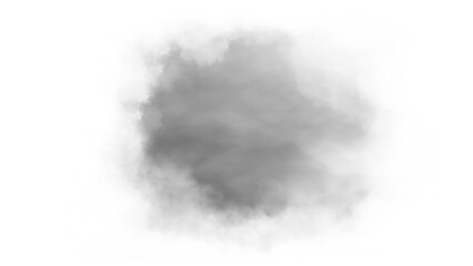 Black smoke fog overlay