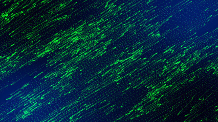 Speed shining particles space explosion background. Abstract colorful glittery elegant luxury digital particle wave and light