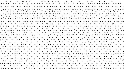 Abstract black dots on white