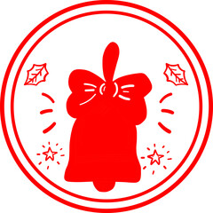 Christmas, New Year Vector Icon element, Isolated white background