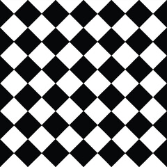 black and white pattern chess pattern  board seamless geometric illustration