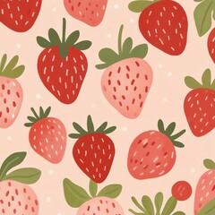 Cute Strawberry Pattern