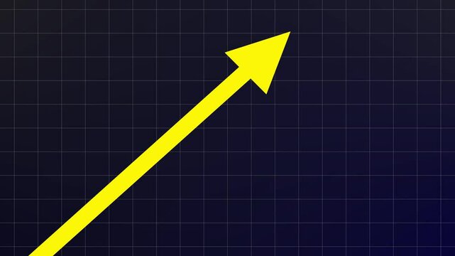 Success Process and The Struggle Before Achievement Concept with arrow up and down and then straight Forward up with high speed.