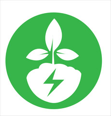 Environmental protection icon set. Environment protection icons vector illustration. Energy,ecosystem icons