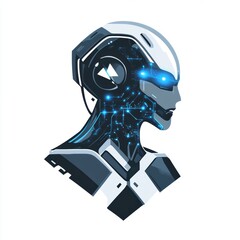 Fototapeta premium Professional logo emphasizing trust in AI systems