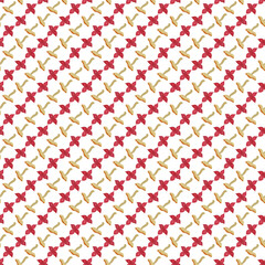Russian Winter Gardens Seamless Vector Pattern Design