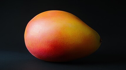 A Single Ripe Mango