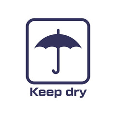 keep in dry place symbol, keep in dry place, packaging symbol, dry storage, moisture protection, avoid moisture, safety label, humidity warning, protect from water, Web