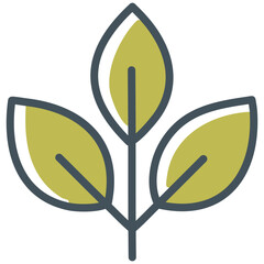 葉っぱのアイコン, 新芽, 新緑
