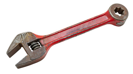 Obraz premium Pipe Wrench isolated on transparent background, PNG