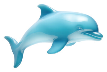Fototapeta premium PNG Cute dolphin shape animal mammal fish.