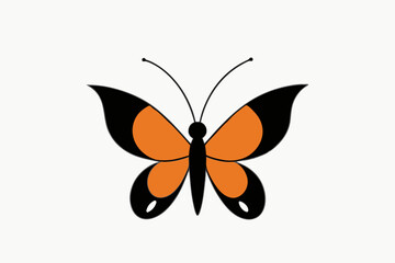 Explore the Beauty of Orative Butterfly with this Unique Vector Illustration for Creative Projects
