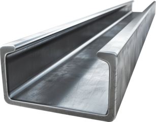 Steel U-channel profile