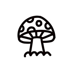 mushroom icon design vector illustration