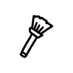 brush icon design vector illustration