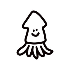 squid icon design vector illustration