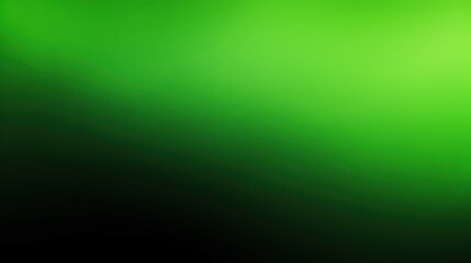 Obraz premium Abstract Green and Black Gradient Background