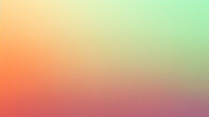 Obraz premium Abstract Blurred Gradient Background in Pink, Yellow, and Green Colors