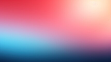 Obraz premium Abstract blurred gradient background with red, pink, and blue colors.