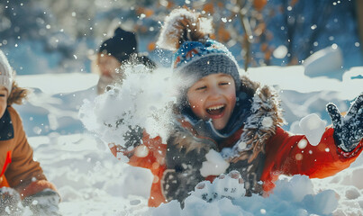 New Year and Christmas graphic advertising background