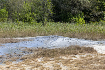 Vulkan aus Matsche in Homorod