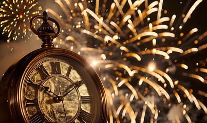 New Year and Christmas graphic advertising background