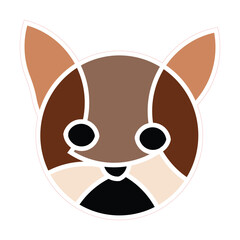 Golden Ratio Dog logo