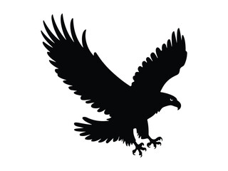 Abstract Eagle Logo Template - High-Quality Vector