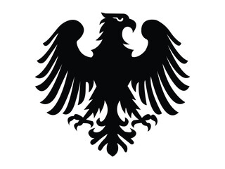 Abstract Eagle Logo Template - High-Quality Vector