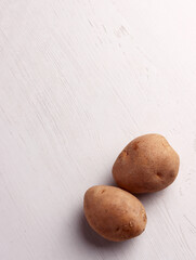 potato harvest ingredient farm organic meal vegetable food raw plant garden season cook diet season