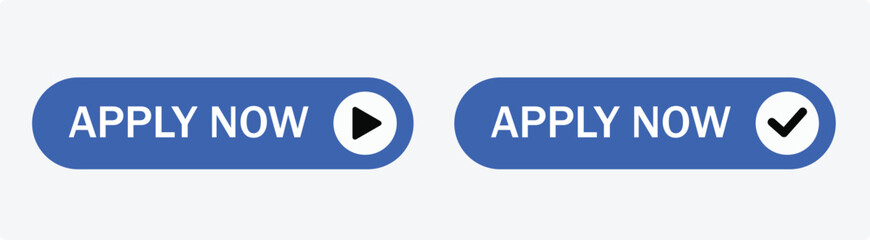 Apply now icon in flat design. vector illustration EPS10