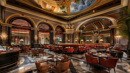 restaurant Interior European Victorain