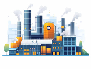 Obraz premium Flat Bioengineered Carbon Capture Microorganism Concept: Macro Shot of CO2-Absorbing Organism with Internal Processes, Transitioning Background from Microscopic to Global Scale Impact on Climate Chang