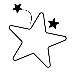 Simple doodle for decoration