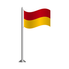 Flag of Cuenca illustration