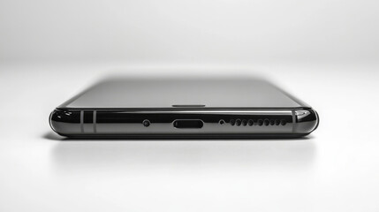 Tech gadget isolated on a white background, sharp focus, clean and crisp, professional studio lighting