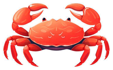 PNG A crab seafood animal white background.