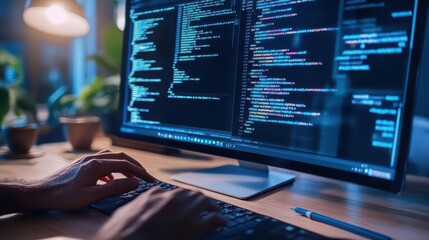 software development and website design for various digital platforms, responsive web and app coding, ai generated