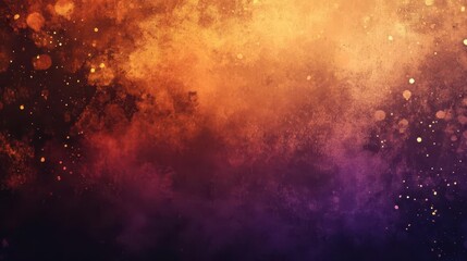 Fototapeta premium sophisticated autumn-themed background with rich gradients of dark orange, brown, and purple. subtle textures and a touch of metallic gold create an elegant, seasonal atmosphere.