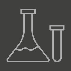 Lab Flask Icon Design